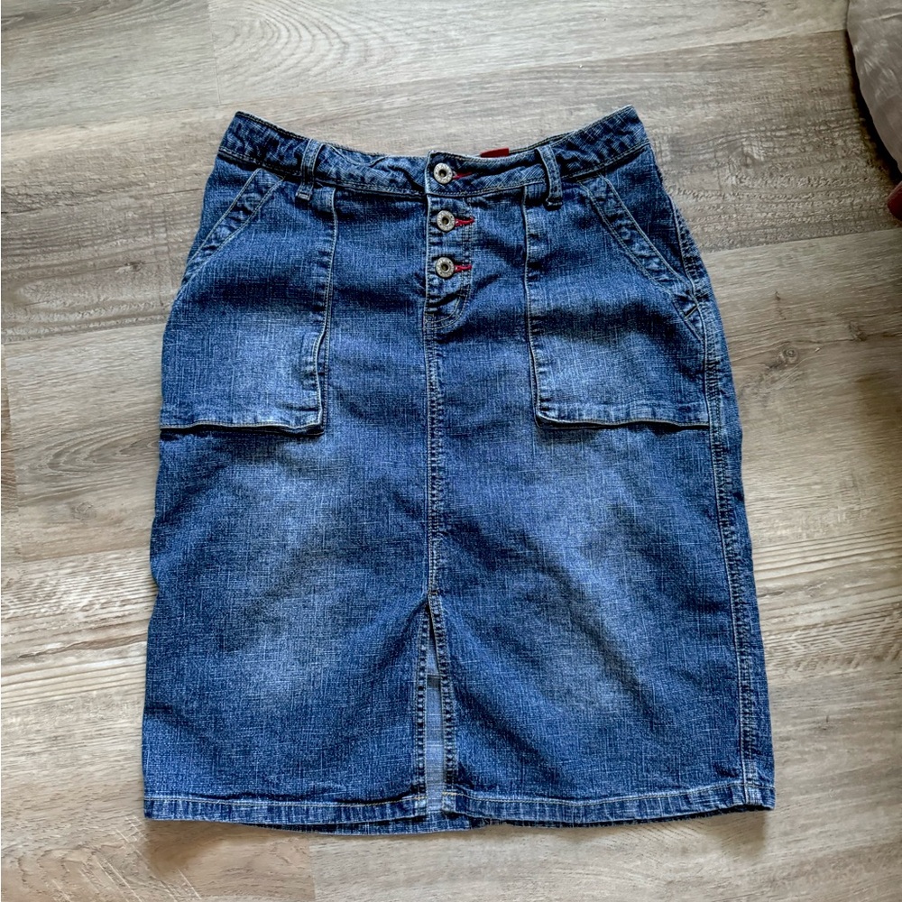 Lazer Jeans Denim Y2K skirt Size 5